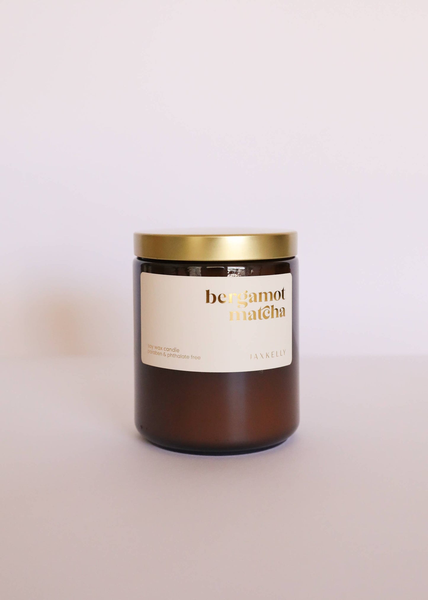 9oz - Bergamot Matcha Candles - Amber