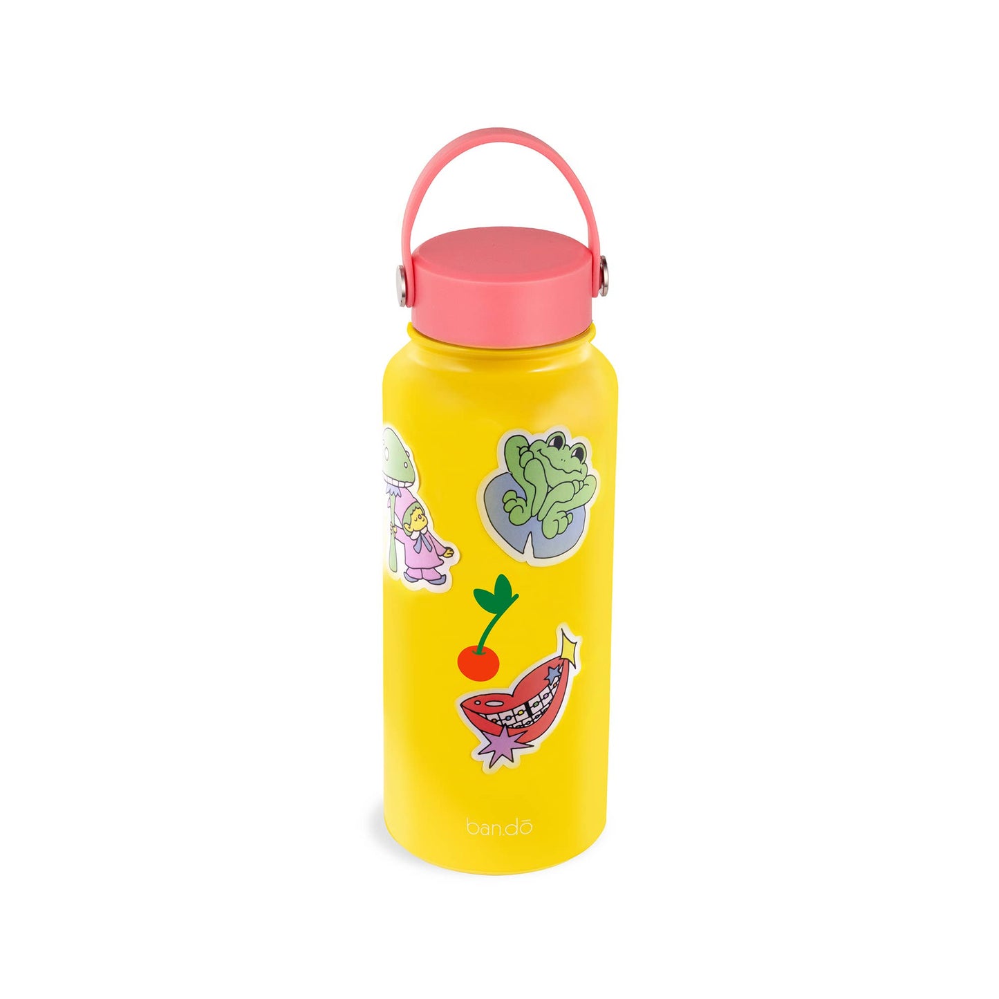 Stainless Steel Water Bottle, Cherry on Top