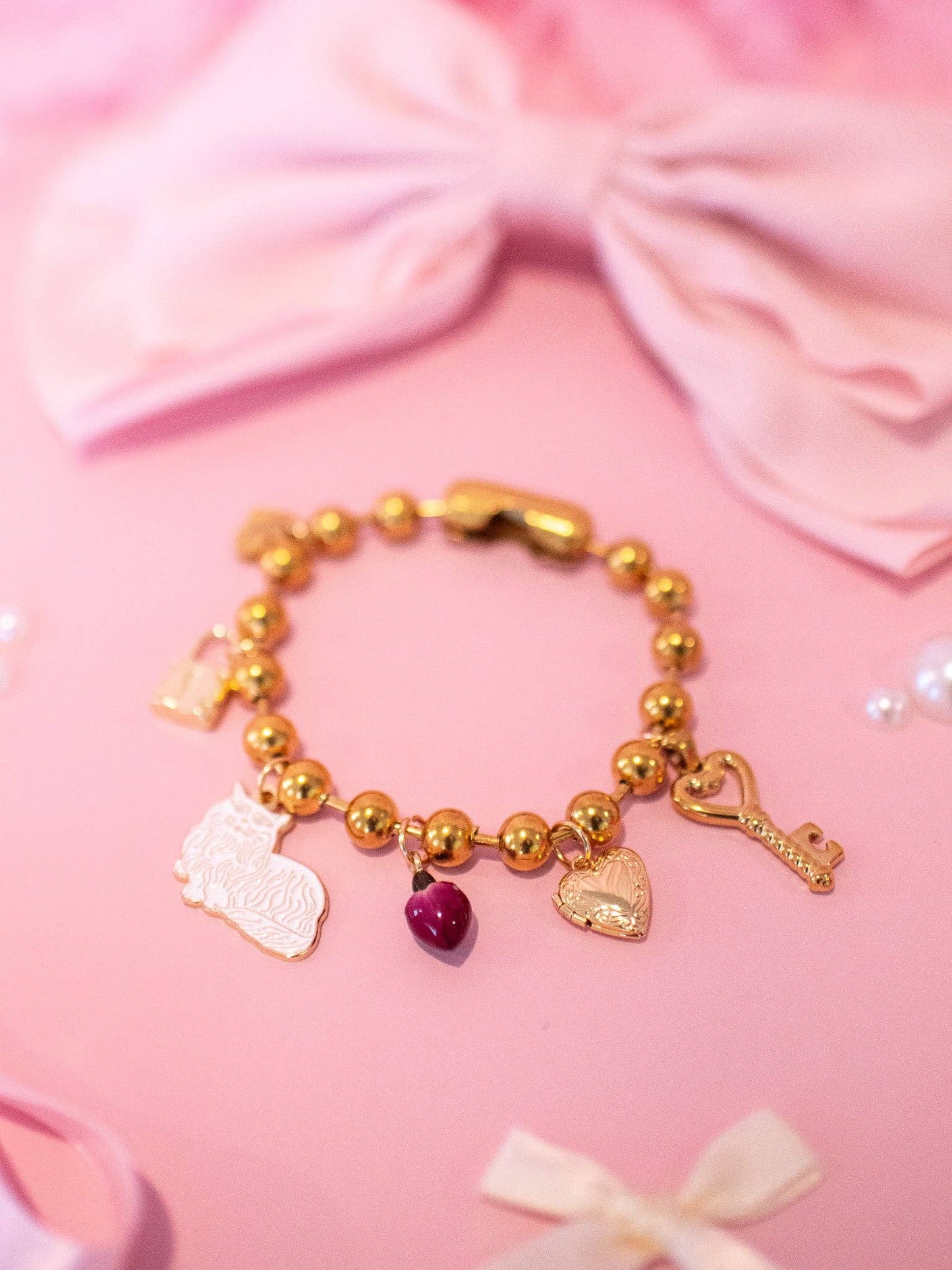 Charm Bracelet- Coquette