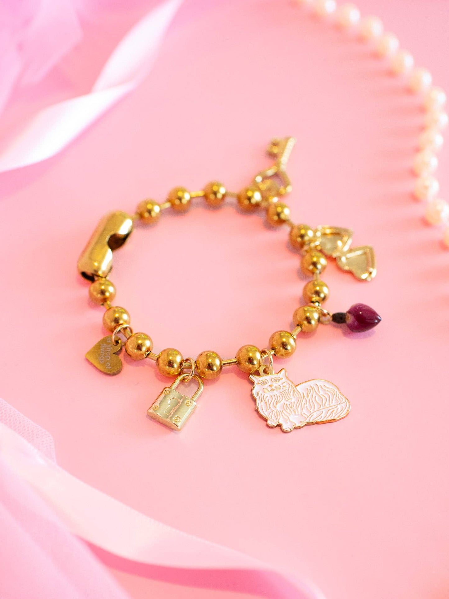 Charm Bracelet- Coquette