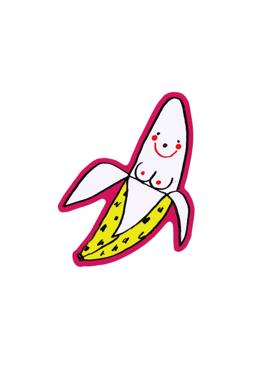 Banana sticker - Tsuru