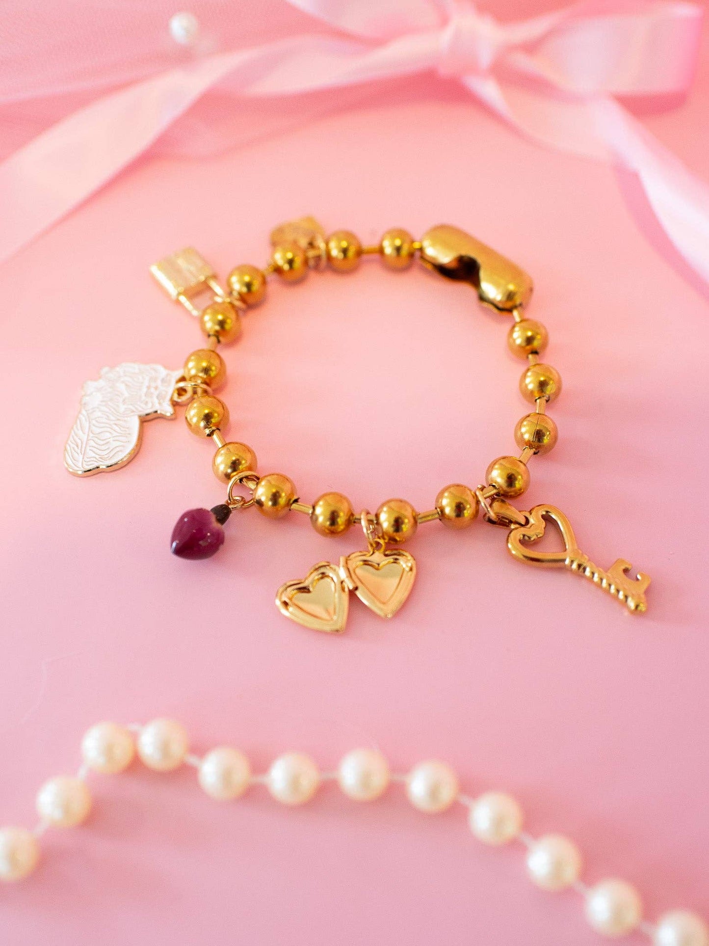 Charm Bracelet- Coquette