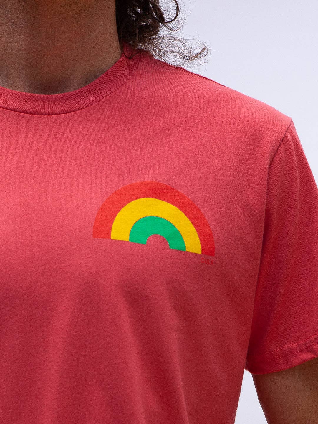 Rainbow Tee Coral