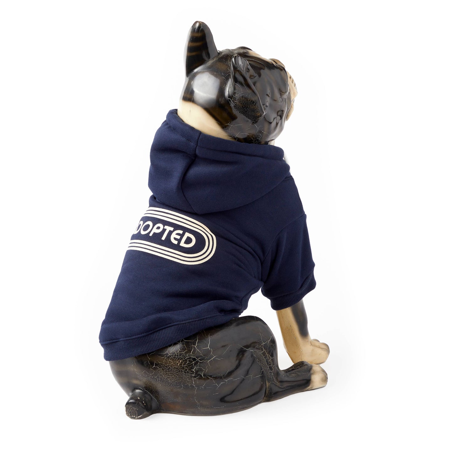 Brass Monkey Adopted Dog Hoodie