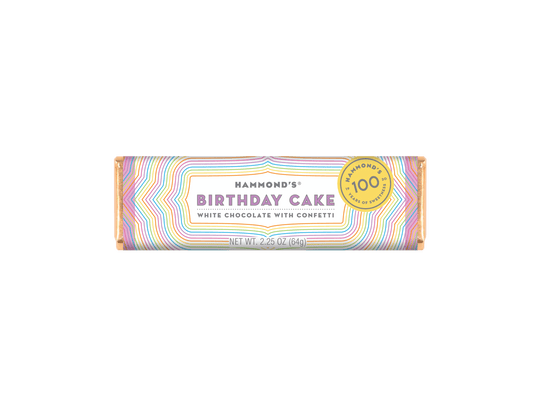 Birthday Cake White Chocolate Bar 2.25oz - Tsuru