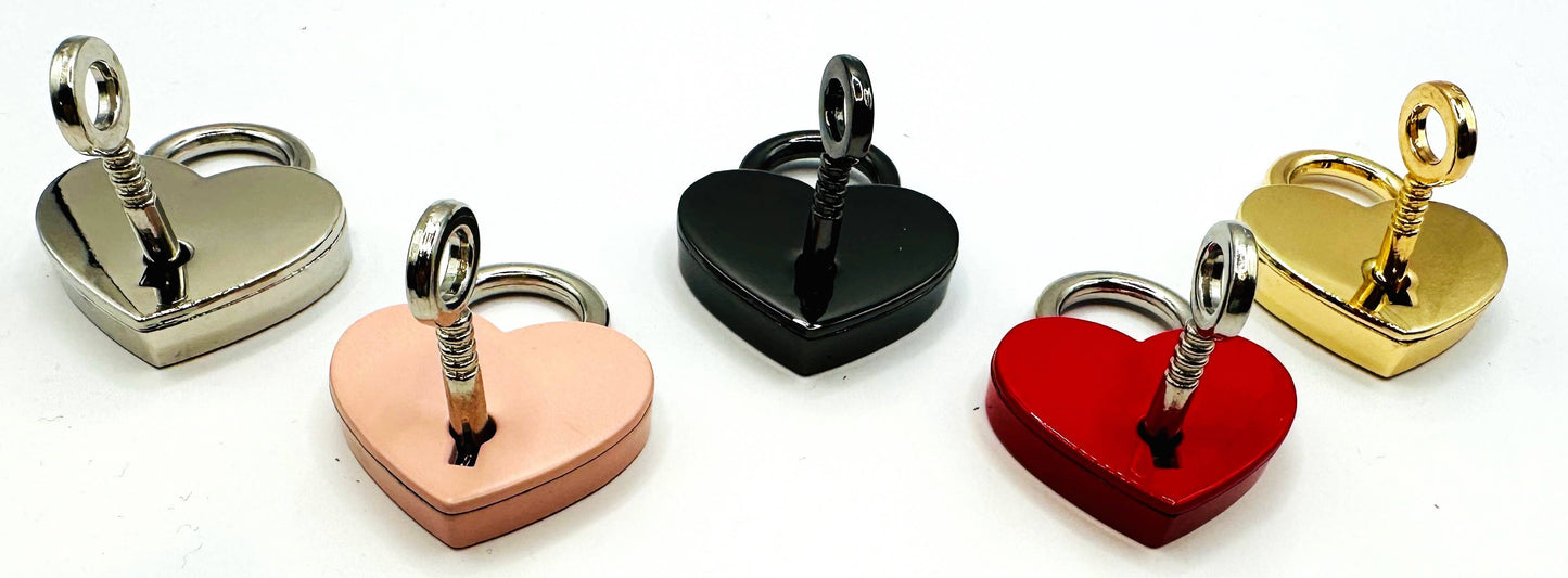 Heart Lock with key