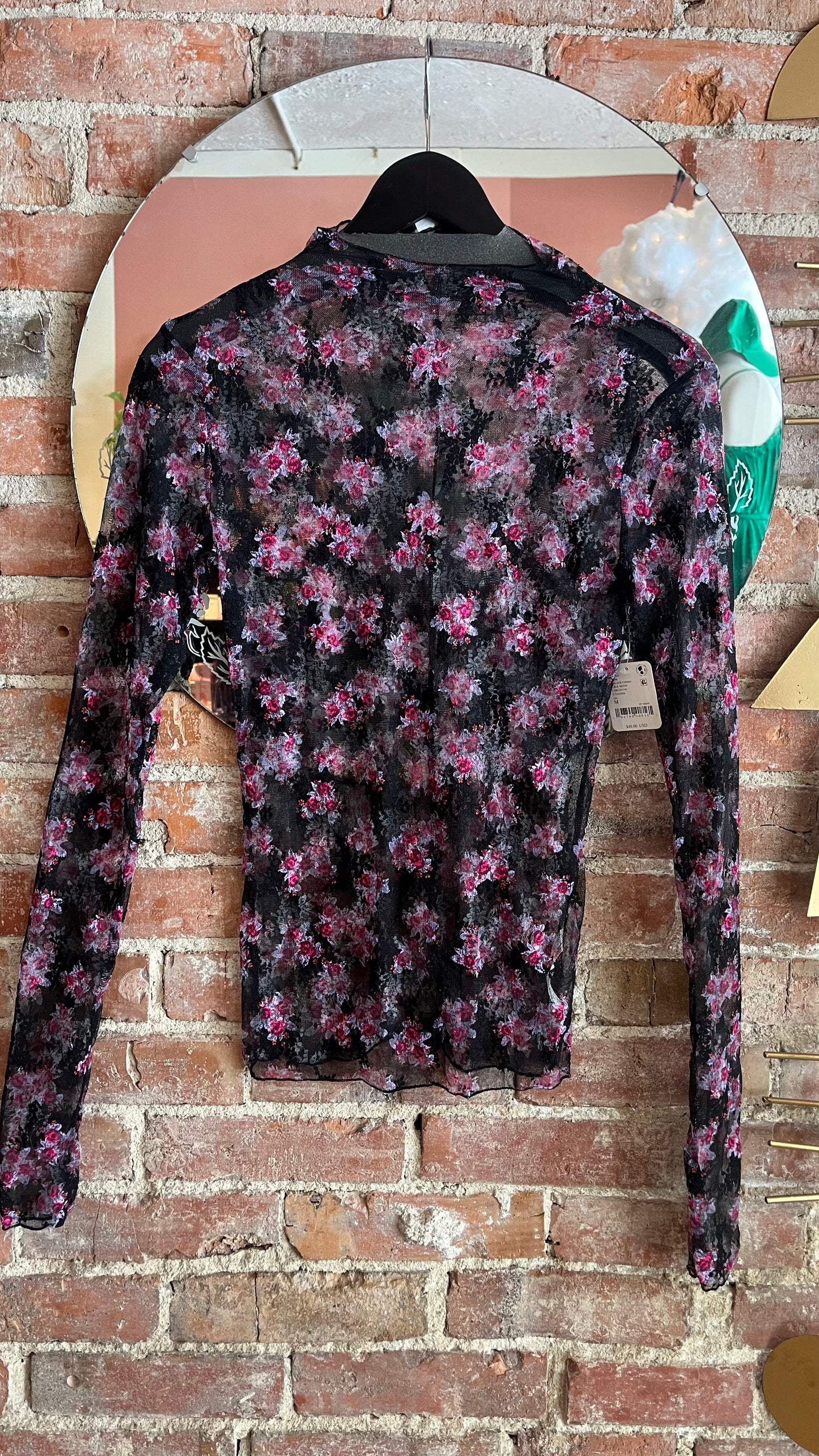 Printed Lady Lux Top