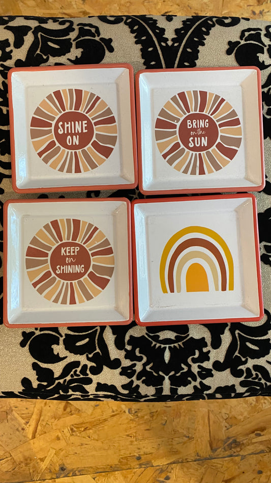 Sun Trinket Dishes