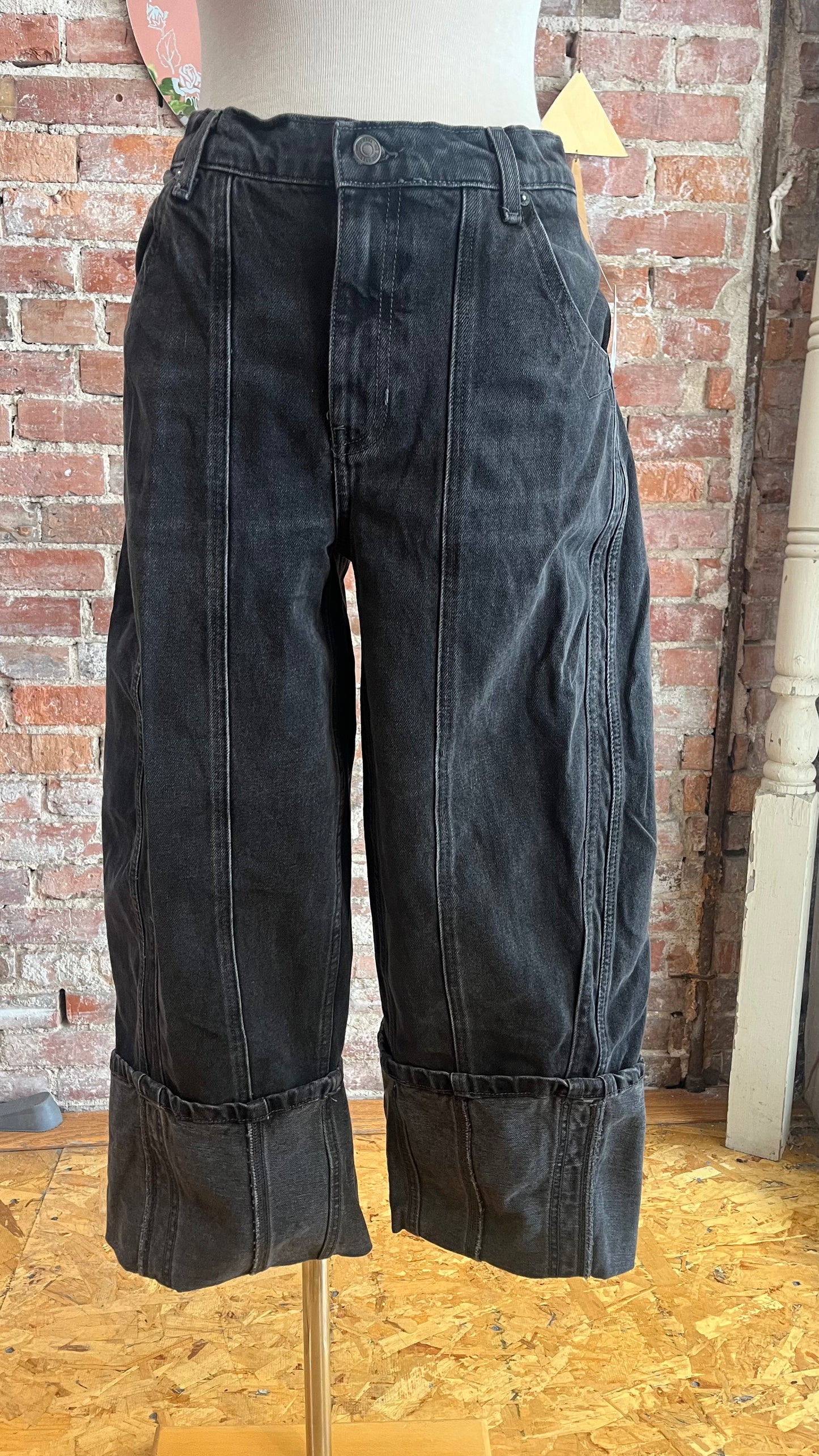 Olsen Cuffed Barrel Jean