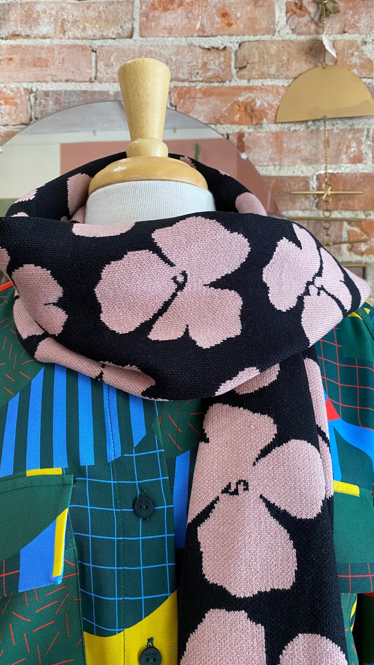 Hyacintus Pink Scarf