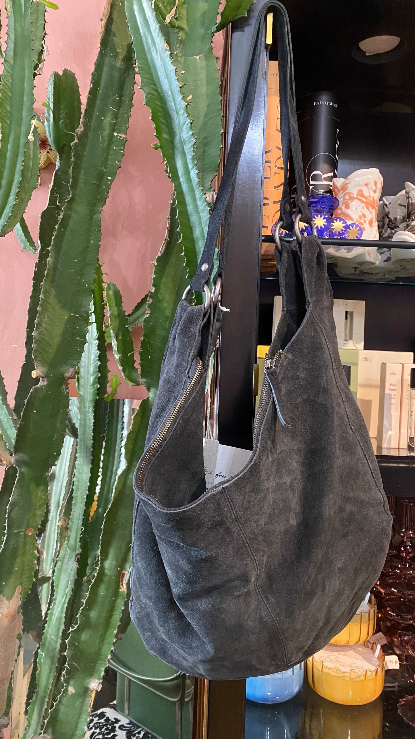 Roma Suede Tote