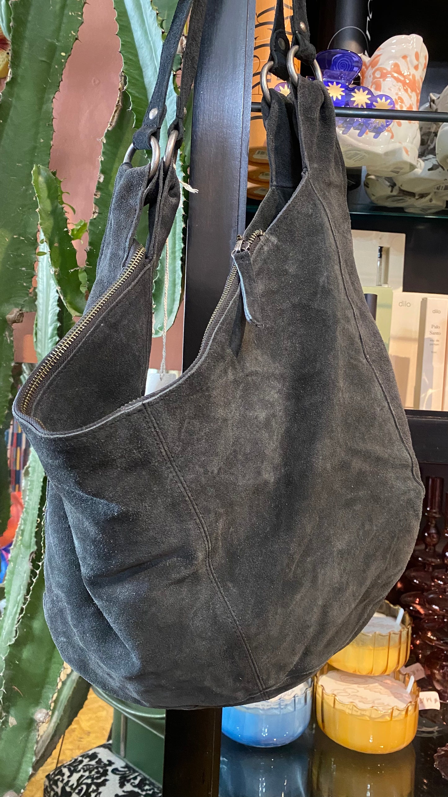 Roma Suede Tote