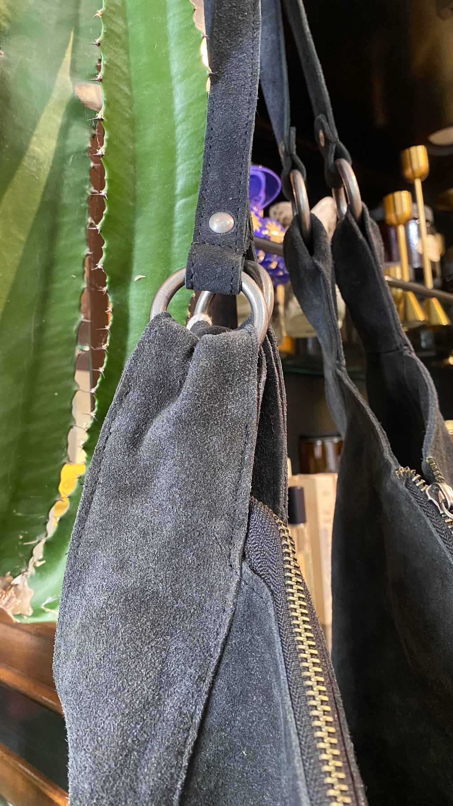 Roma Suede Tote