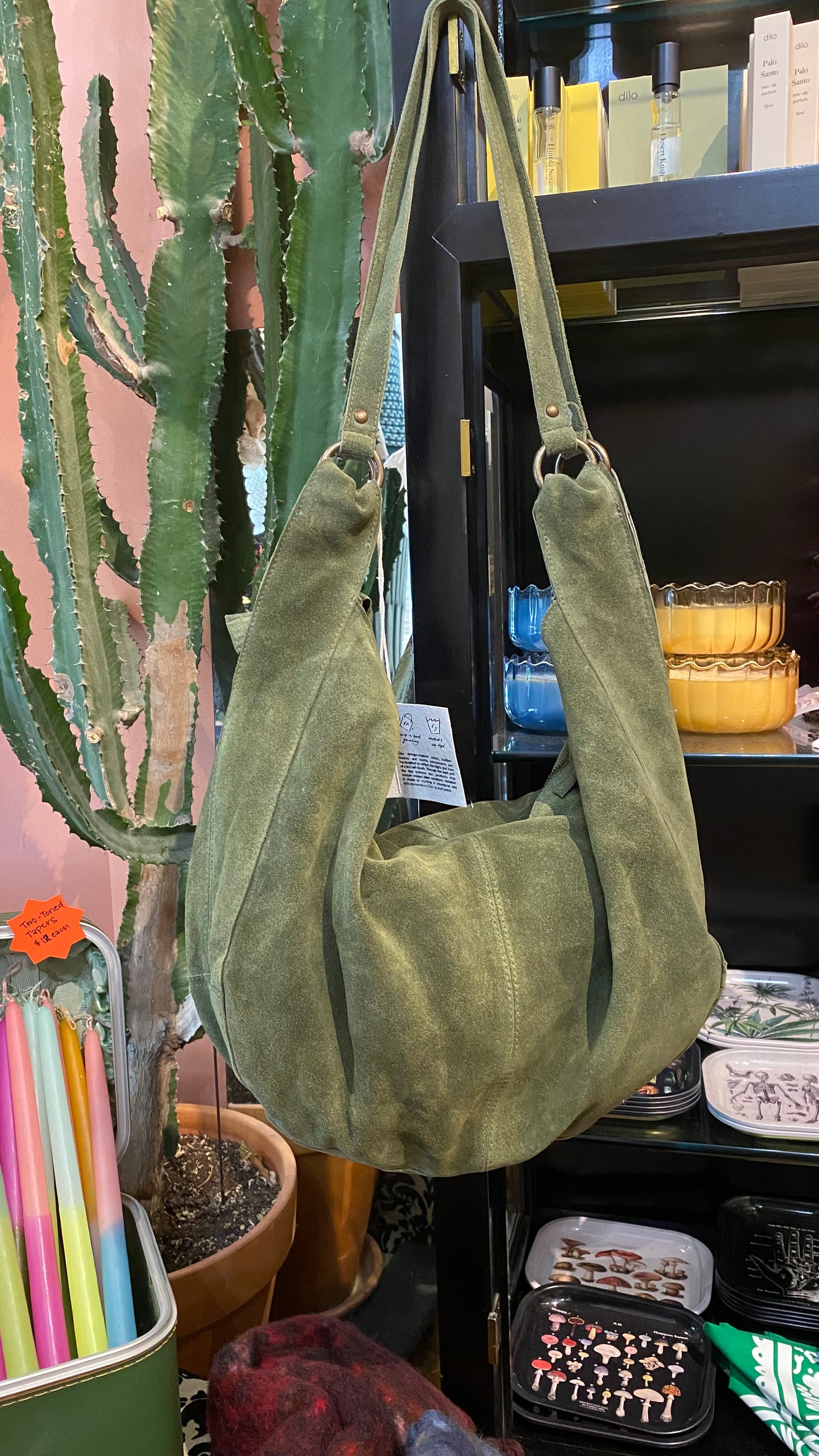 Roma Suede Tote