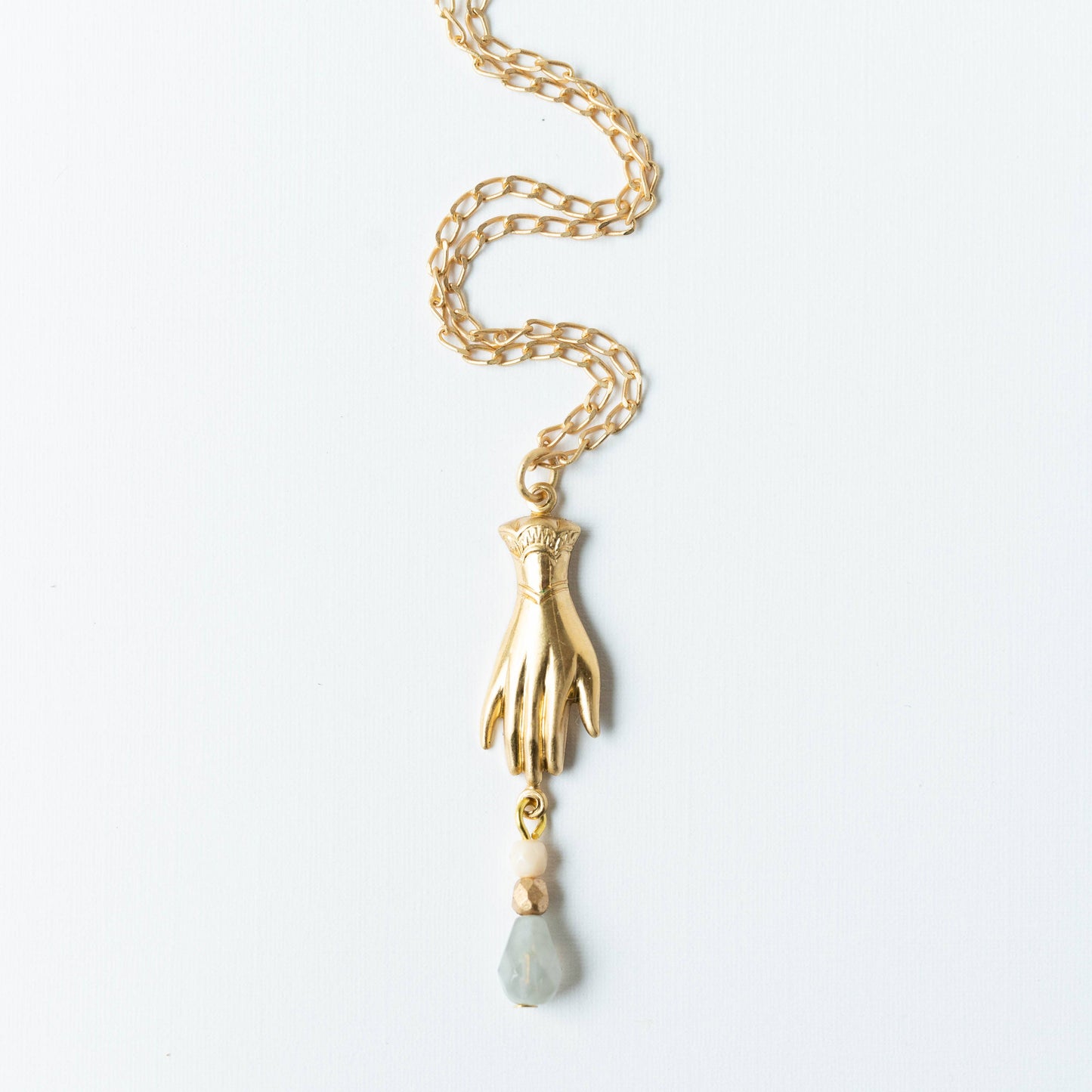 Hand Pendant Necklace