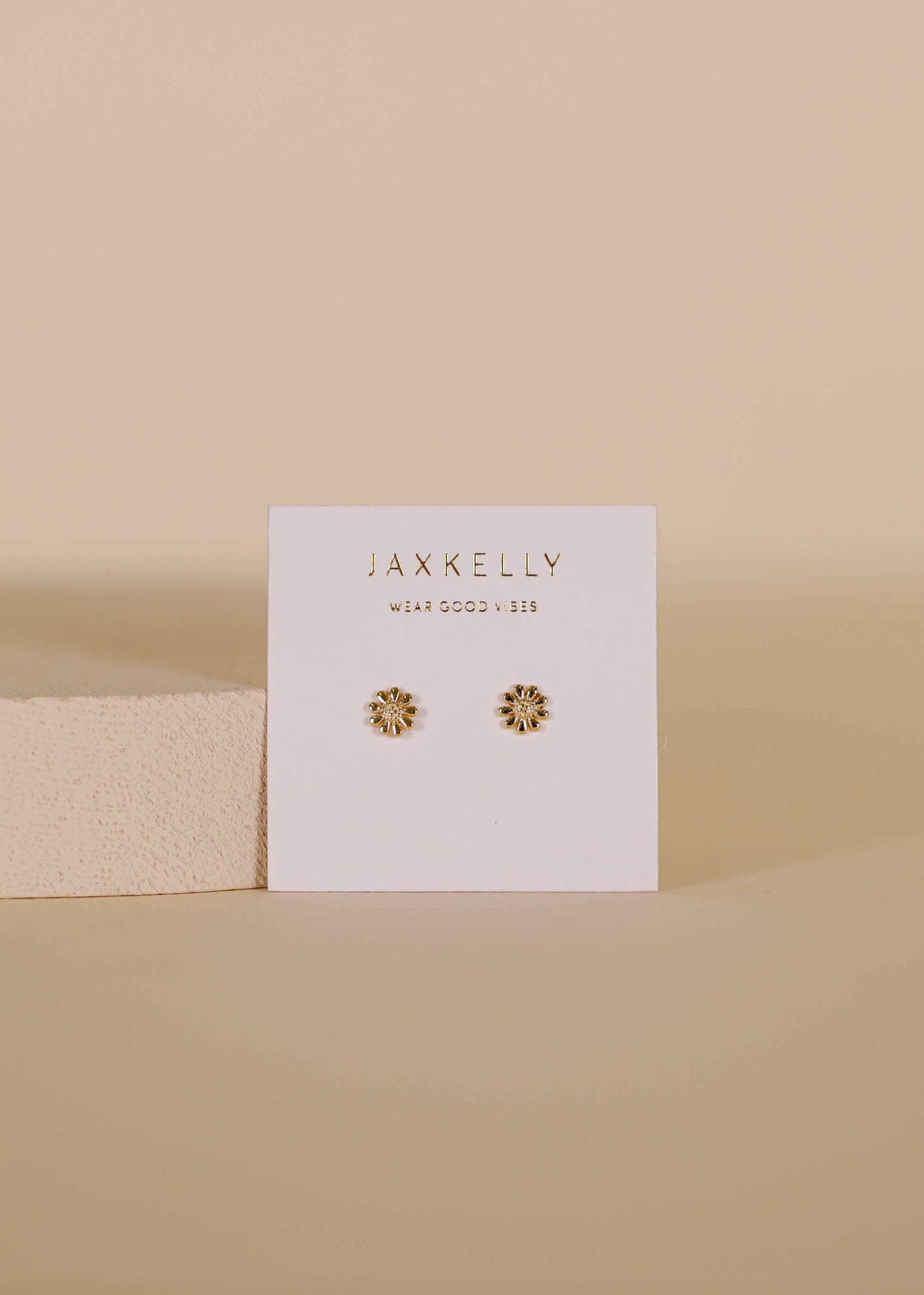 Petite Daisy Stud - 18k Gold Plated