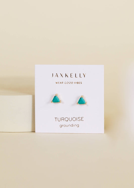 Mini Energy Gem - Turquoise - Earring