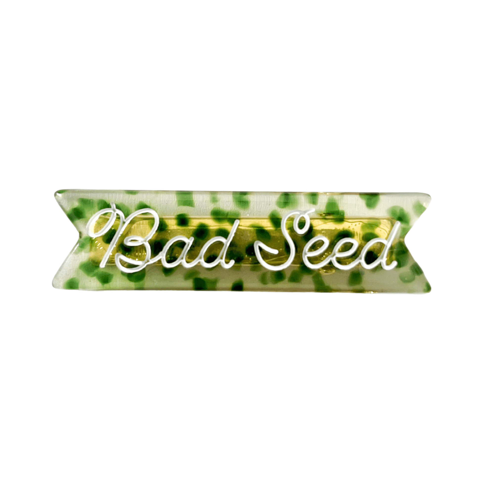 Bad Seed Hair Clips - Fun Hair Clips - Barrettes - Cute - Tsuru