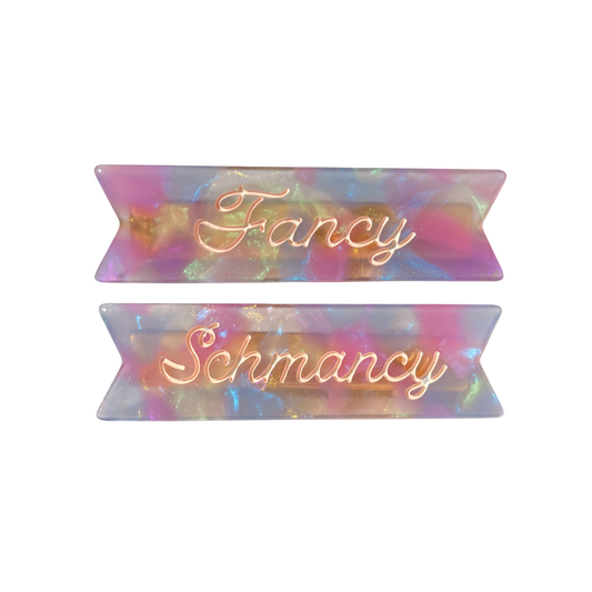 Fancy Schmancy Hair Clip - cute fun hair clips