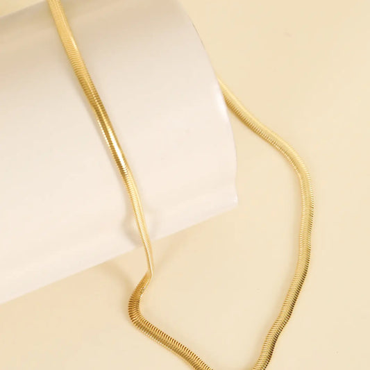 Herringbone Chain Necklace